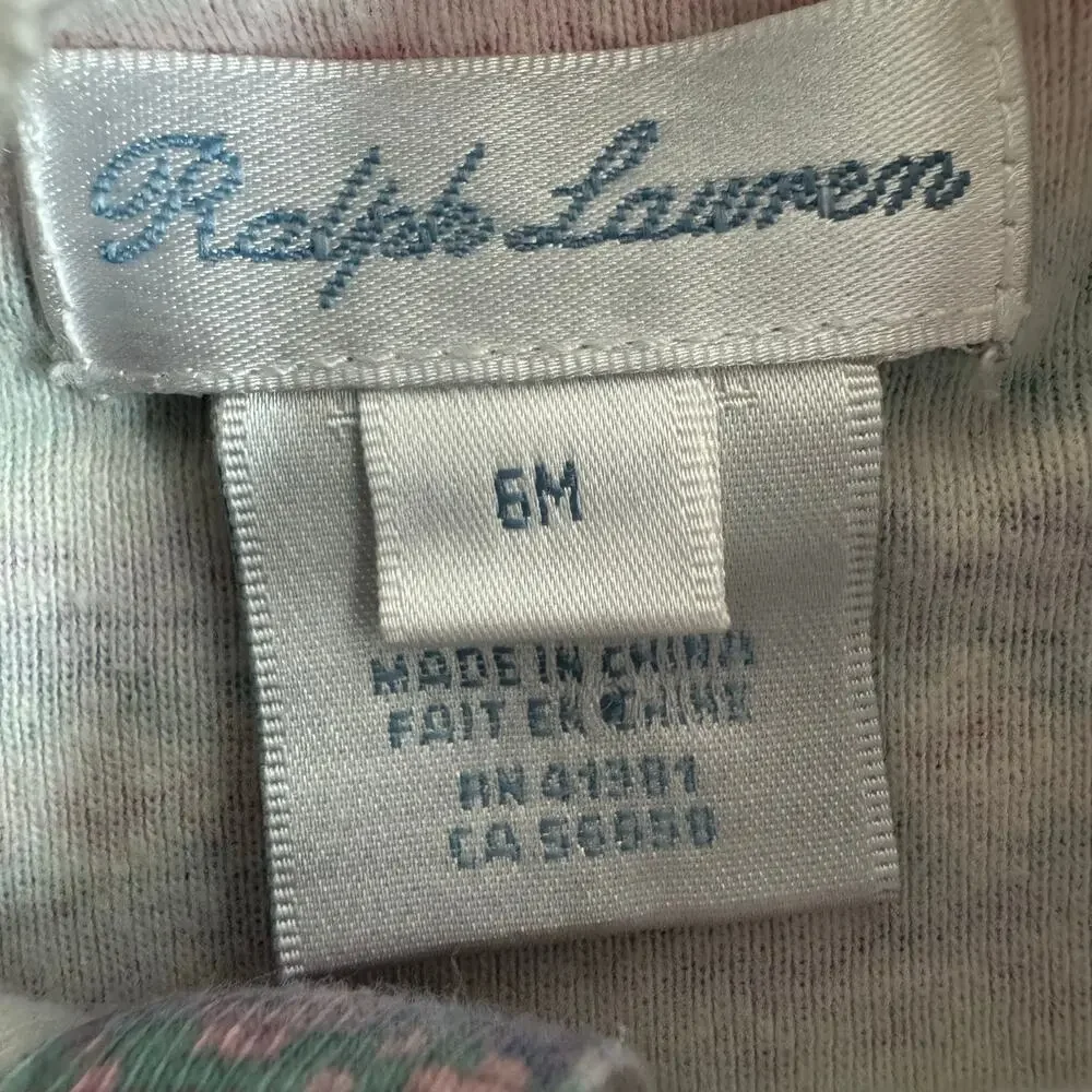LOT Kids Girls Fall Winter High End Clothing Sizes 6-12mos Ralph Lauren Stem Gap